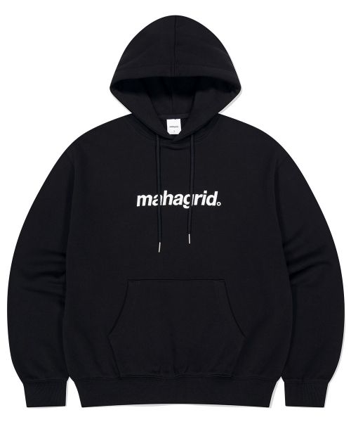 BASIC LOGO HOODIE BLACK