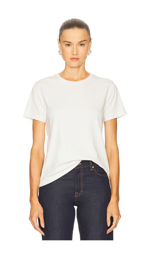 GRLFRND Small Tee in White. - XXS also in L, M, S