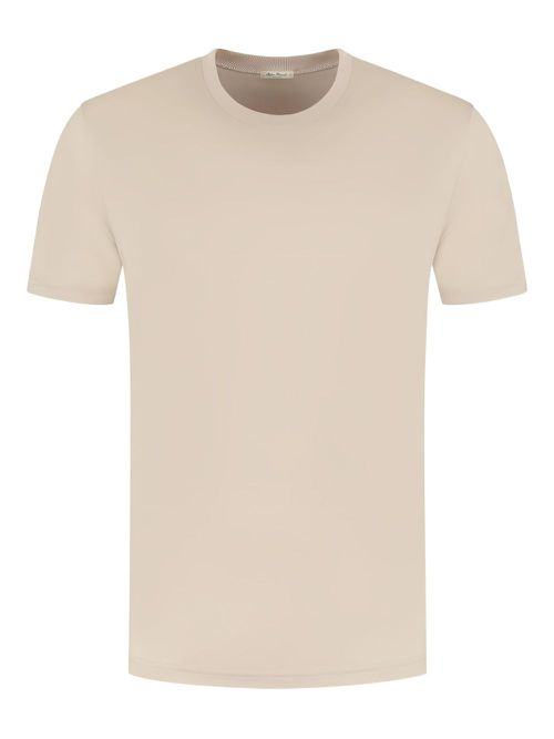 Cotton T-shirt - Neutrals