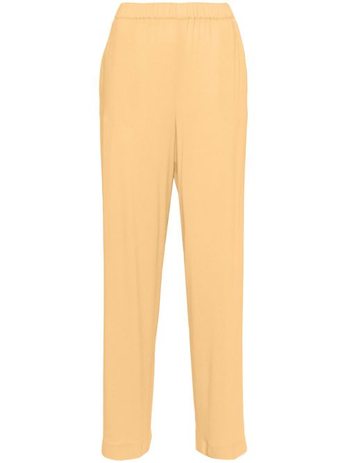 Straight-leg trousers - Yellow