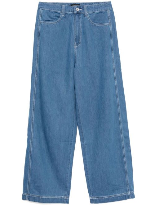 Side panel jeans - Blue