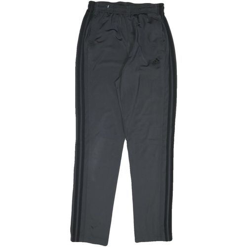ADIDAS Mens Joggers Black & Dark Grey Slim Tapered M W28 L30 Sportswear