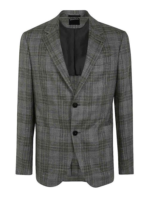 Wool And Silk Blend Jacket