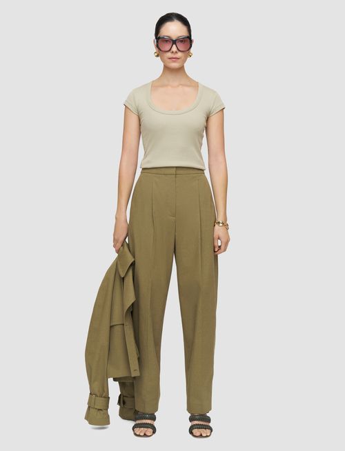 Paver Light Cotton Trousers - Shorter / 38