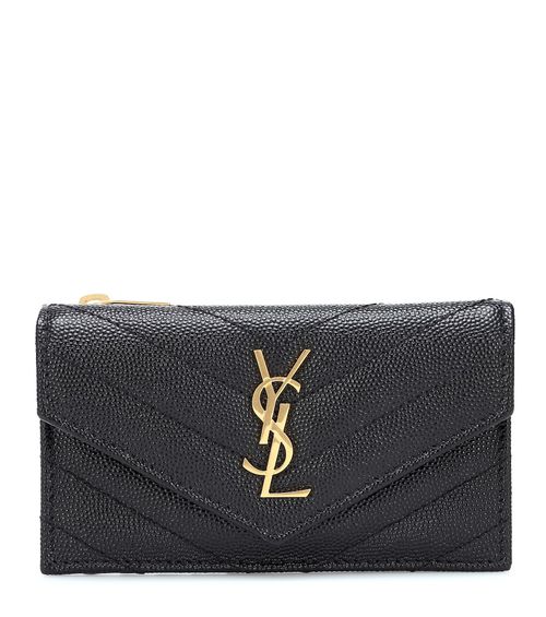 Saint Laurent Envelope Small leather wallet