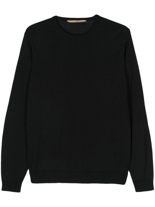 Merino wool jumper - Black