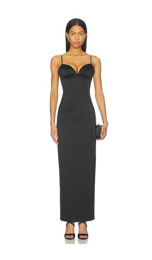 NBD Agnes Gown in Black. L also in XS, S