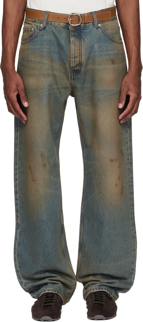Blue & Tan 'The Berger de-Nîmes denim' Jeans
