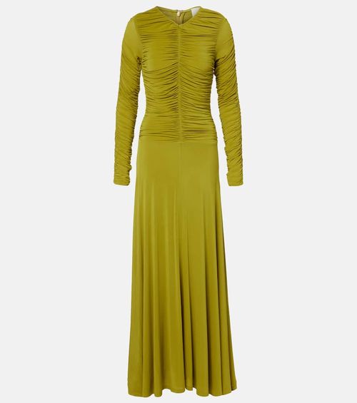 Eira gathered maxi dress