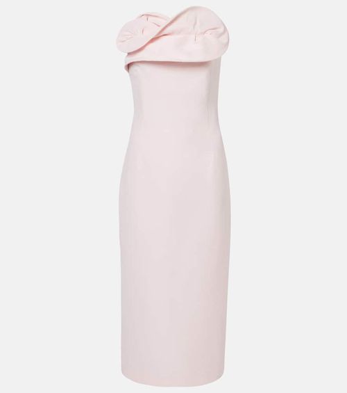 Silk bustier dress