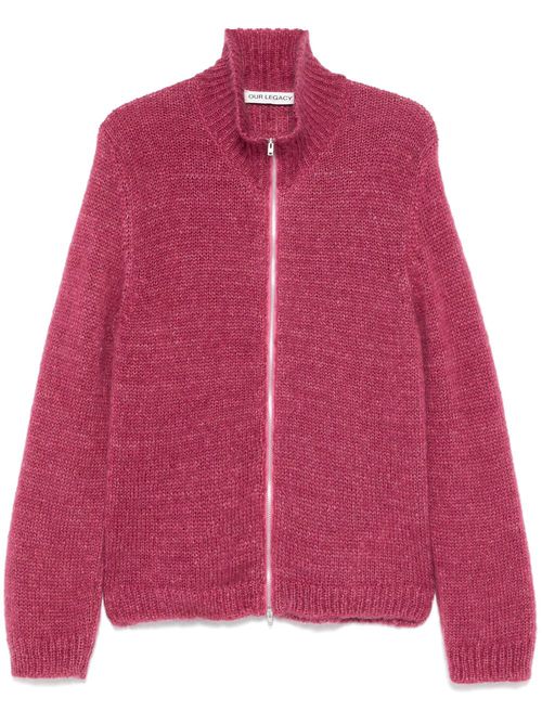 Float Funnel cardigan - Pink