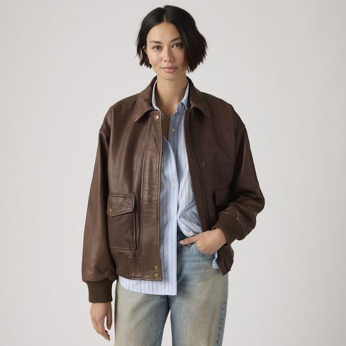 Genuine eather Kennedy Dad Jacket