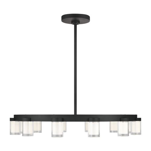 Nightshade Black LED Chandelier from the Esfera Collection