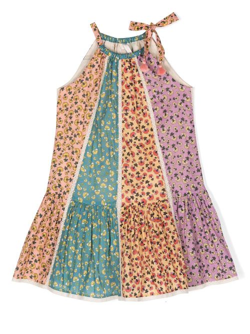 Floral-print dress - Pink