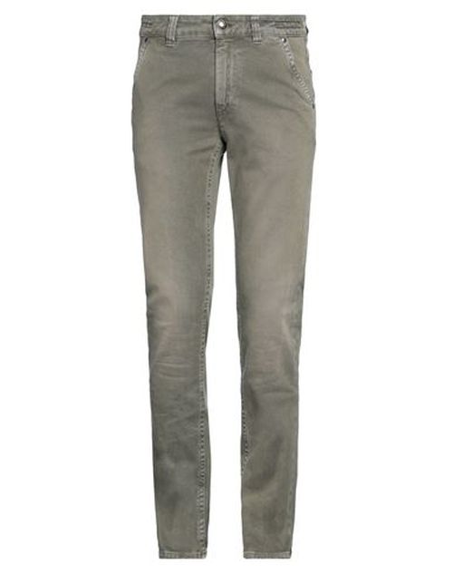 Barmas Man Pants Military green Size 30 Cotton, Elastane