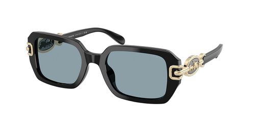 Coach HC8425U CAD74 500272 Women’s Sunglasses Black Size 52