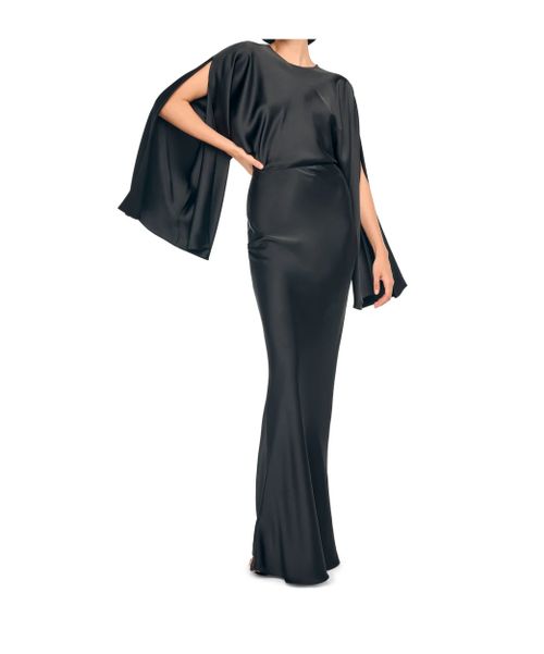 REVERSE OBIE GOWN LONG SLEEVE