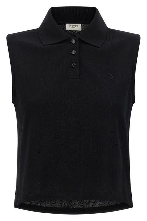 'Cassandre' Embroidered Polo Shirt