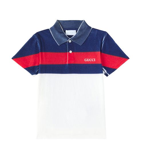 Gucci Kids Cotton polo shirt