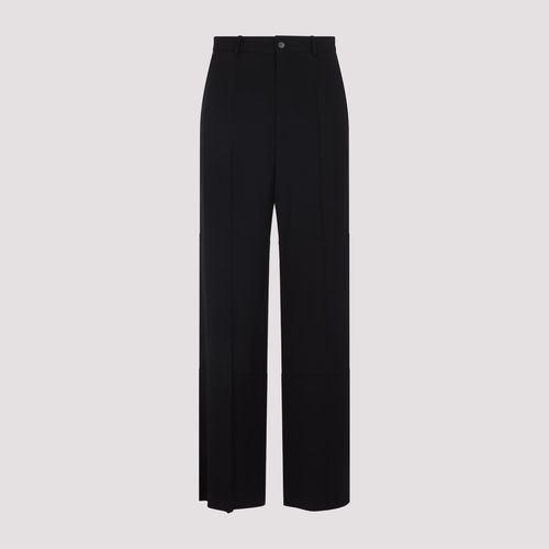 Fluid Twill Tailored Pants