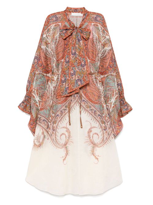ZIMMERMANN Rhiannon mini dress - Neutrals