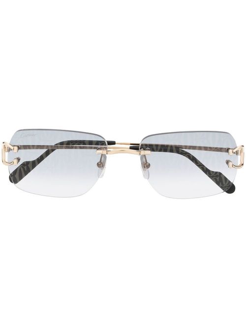 Classic C De Cartier Sunglasses - Men's - Metal