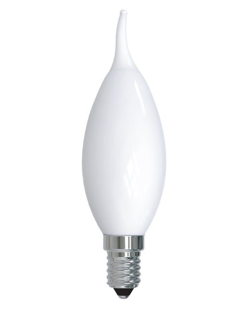Pack Of 4-5 Watt Dimmable Milky Filament Ca10 Candelabra (E12) LED Bulb