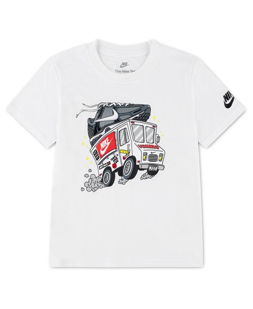 Boys' 4-7 Vomero Crewneck T-Shirt - White