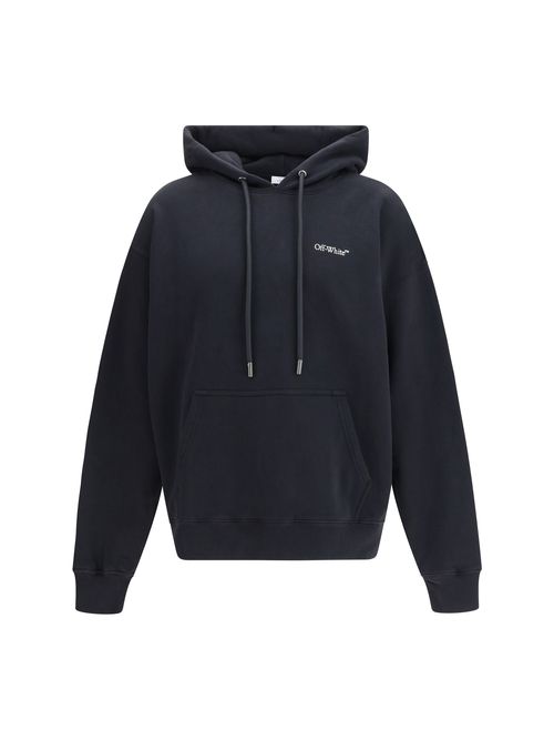 Half Arrows Hoodie — Black