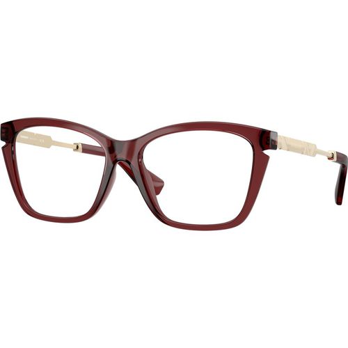 Burberry Vrouw Burberry BE2427U 4128 Optische monturen Geïnjecteerd Rood Kattenoog Normaa