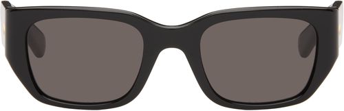 Black Intrecciato Square Sunglasses