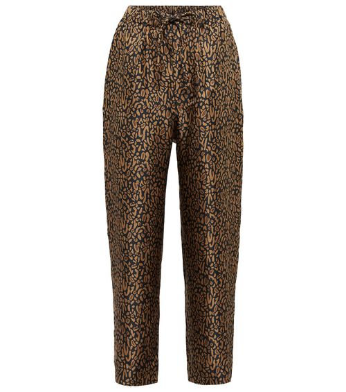 Nanushka Printed silk pants