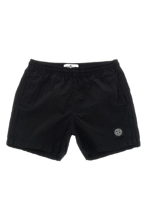 'Compass' Logo Swimsuit