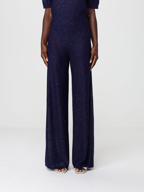 Pants Woman color Blue