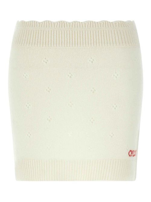 Jacquard Logo Skirt