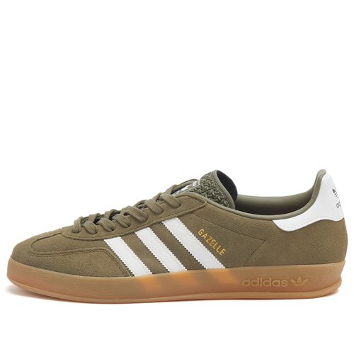 Gazelle Indoor Sneaker in Olive Strata/White/Gold Met.