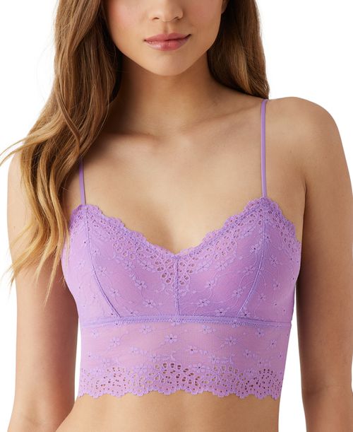 By Wacoal Women's Inspired Eyelet Bralette 910219 - Orchid Mist