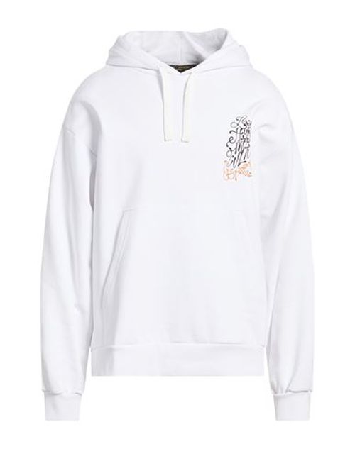 Man Sweatshirt White Size L Cotton