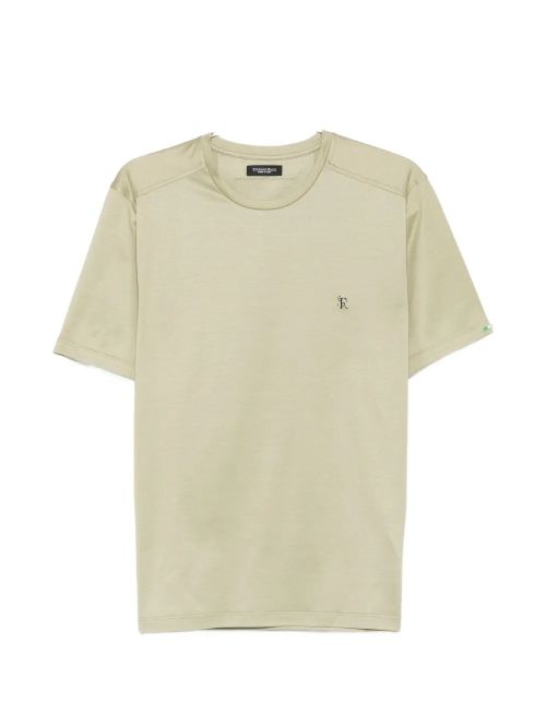 Logo-Embroidered T-Shirt — Sage