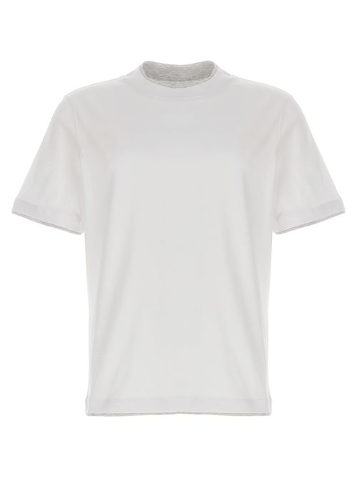 Cotton Crewneck T-Shirt — White