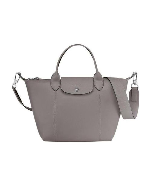 Le Pliage leather tote bag
