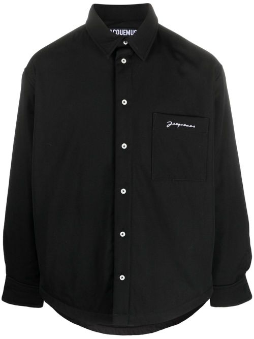 La Chemise Boulanger shirt jacket - Black