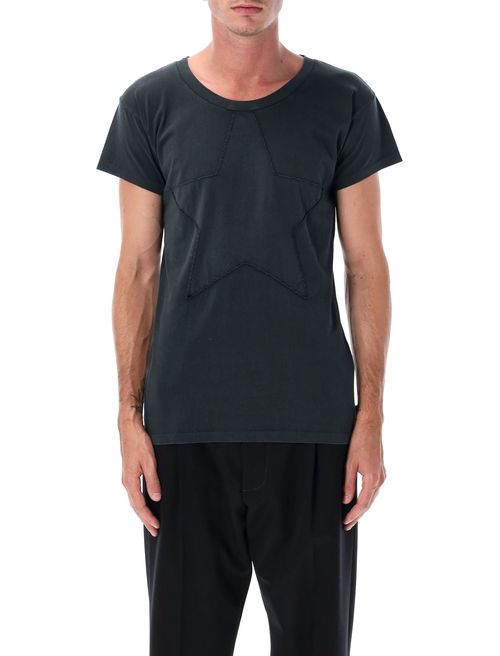 Star-appliqué Crew-neck T-shirt
