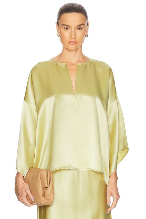 By Malene Birger Cice Top in Golden Mist - Yellow.  40 also in 34