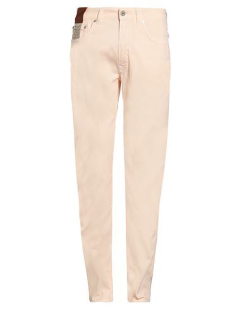 Man Pants Apricot Size 36 Cotton, Elastane