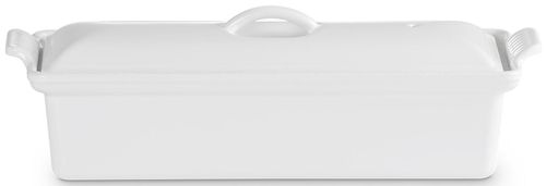Traditional Rectangular Terrine in White