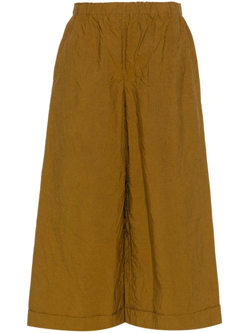 Cotton trousers - Brown