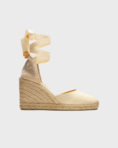 Castaner Carina Wedge Sandal Ivory EUR
