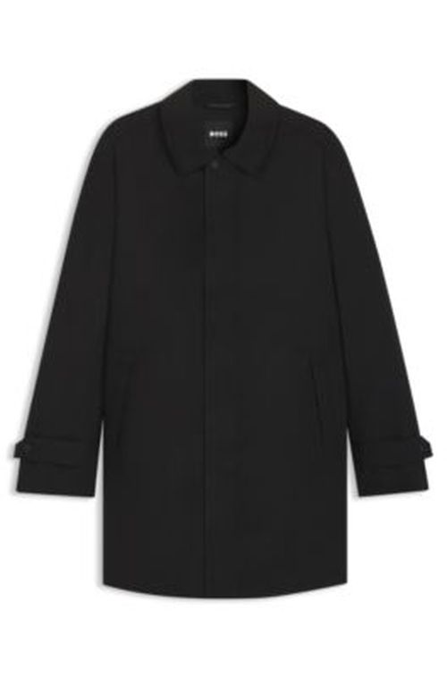 BOSS GORE-TEX water-repellent collared coat - Black Men's Formal Coats 38R