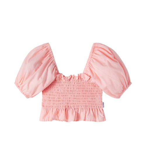 Rosine ruched cotton top